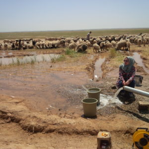 essai de pompage par paliers et nettoyage du forage, Tuz, Irak